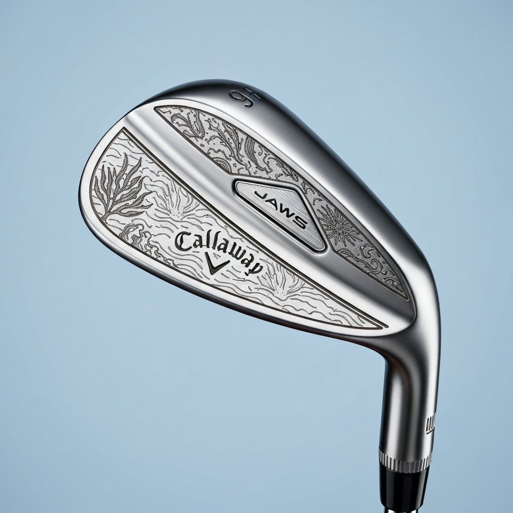 Engraved Callaway Jaws Wedge - 60° - laser engraved golf club