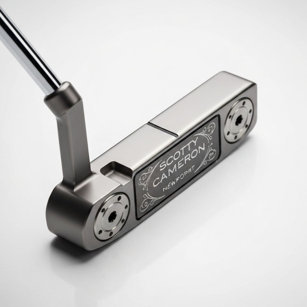 Scotty Cameron Newport 2 Putter - laser engraved golf club